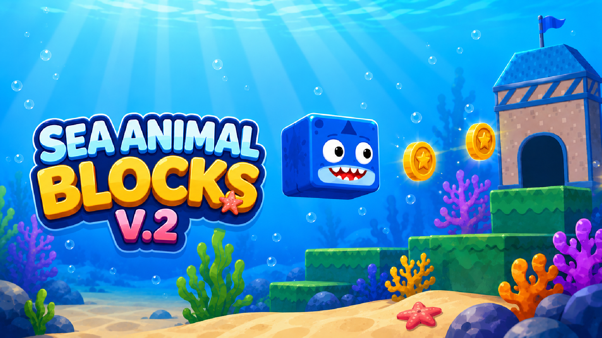 Sea Animal Blocks V2