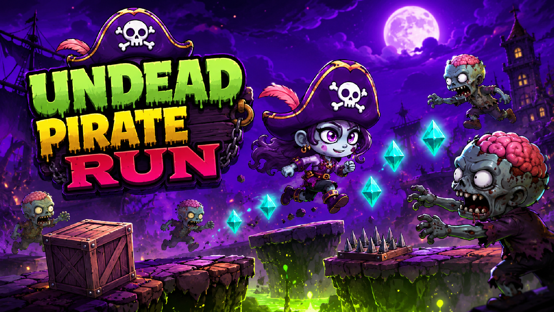 Undead Pirate Run