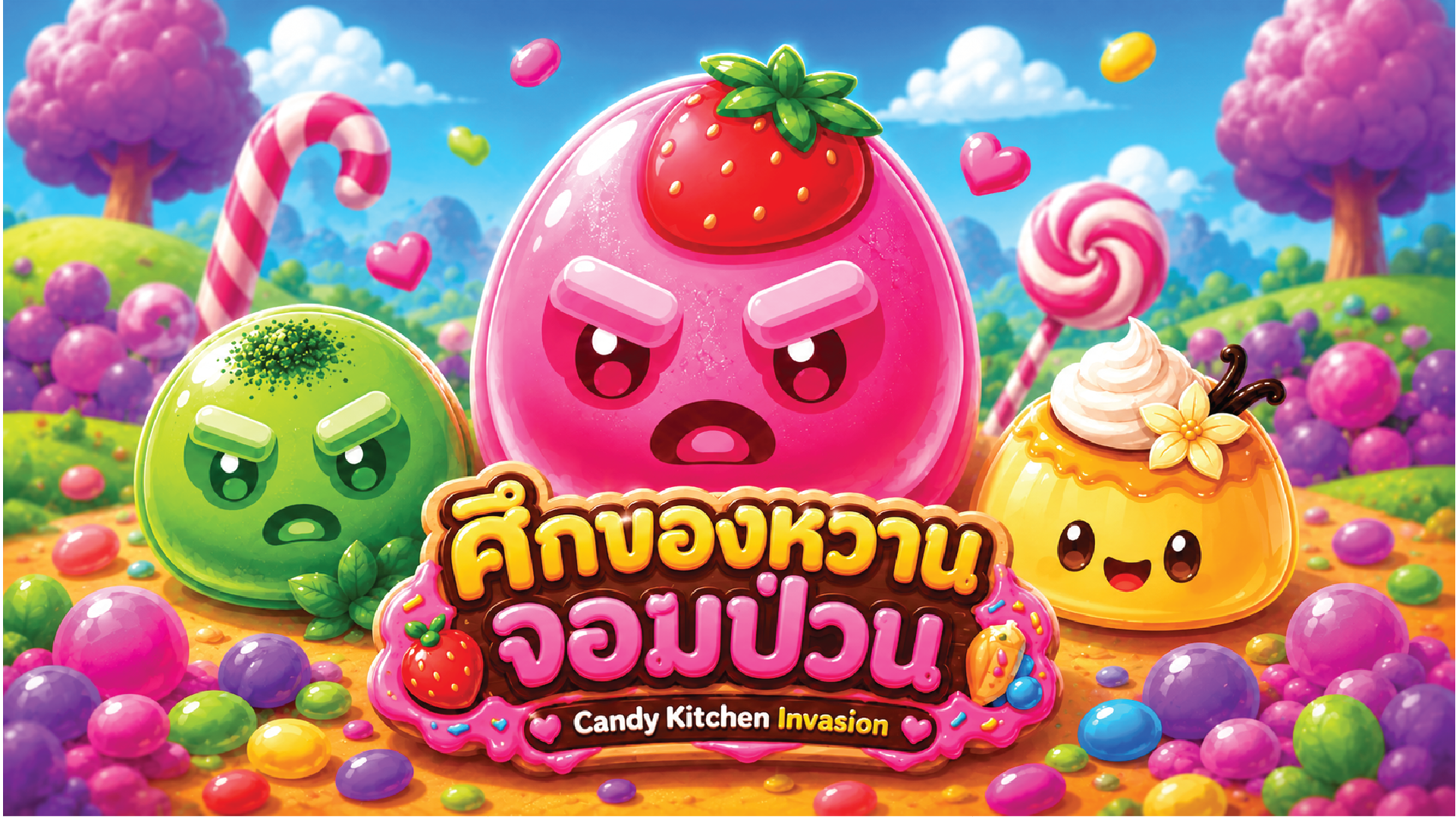 Candy Kitchen Invasion